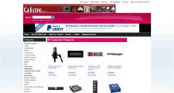 Desktop Screenshot of calistromusic.com